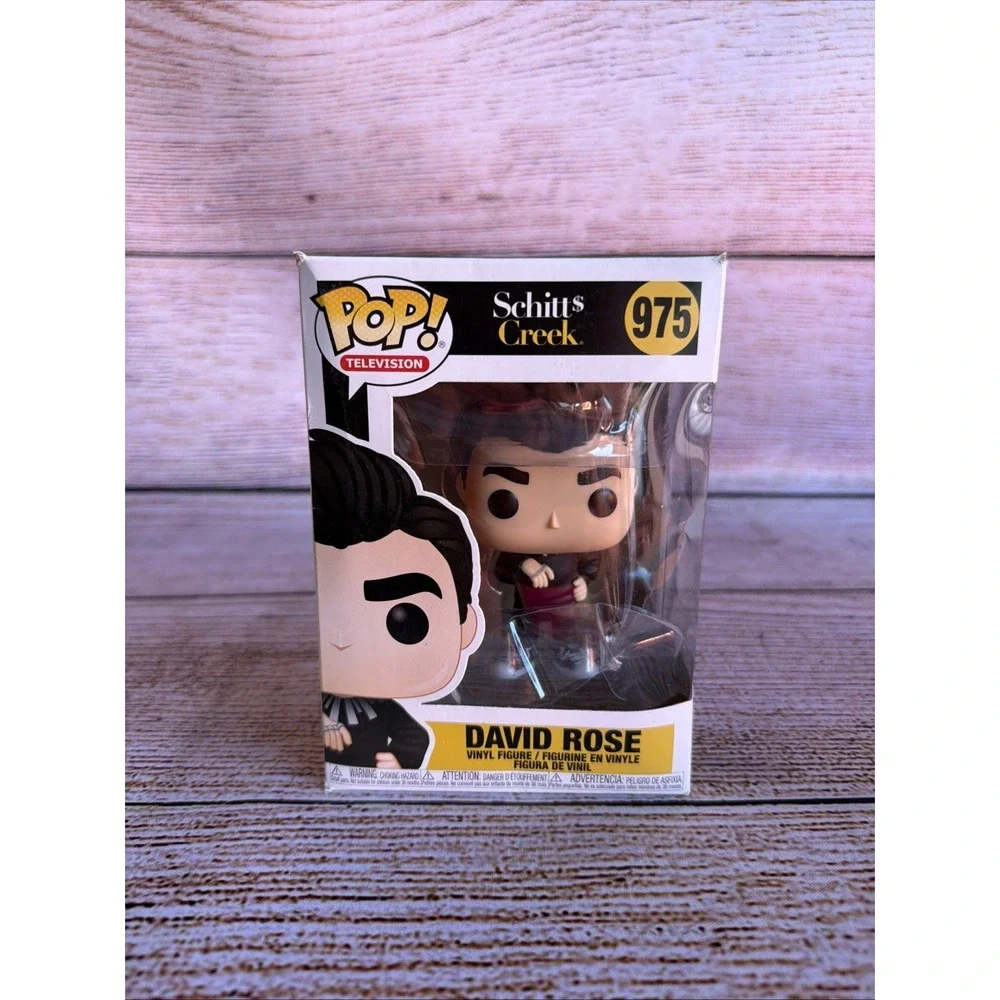 David Rose 975 Funko Pop Schitts Creek New Damage Box